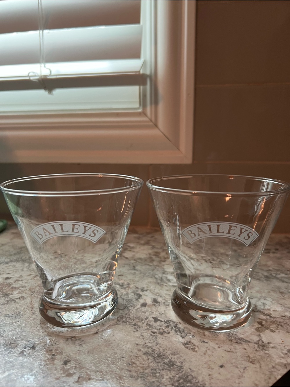 Set of 2 Baileys Drinking Glasses